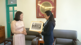 The China Central Academy of Fine Arts visit and contact at the school