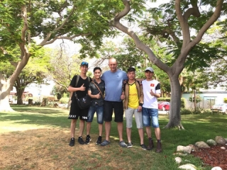 Israel internship students 2016