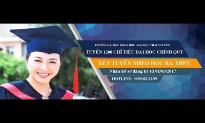 THÔNG TIN TUYỂN SINH TRƯỜNG ĐẠI HỌC KHOA HỌC NĂM 2017