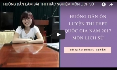 Hướng dẫn ôn luyện thi THPT quốc gia năm 2017 - Môn lịch sử