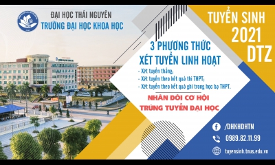 THÔNG TIN TUYỂN SINH ĐẠI HỌC CHÍNH QUY NĂM 2021